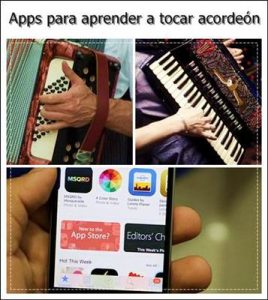 Aplicaciones para aprender a tocar acordeón