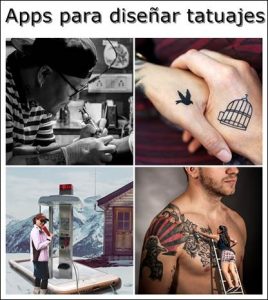 Aplicaciones para diseñar tatuajes