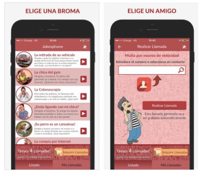 aplicaciones para hacer bromas por el móvil