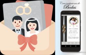 app para diseño de tarjeta de invitación de boda