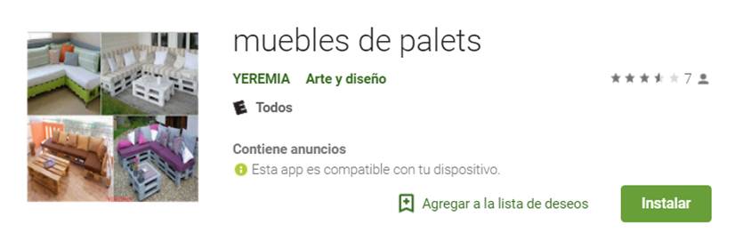 descargar muebles de palets