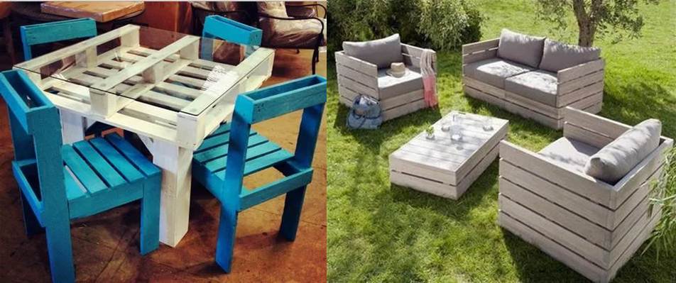 ideas de diseño en la app muebles de palets