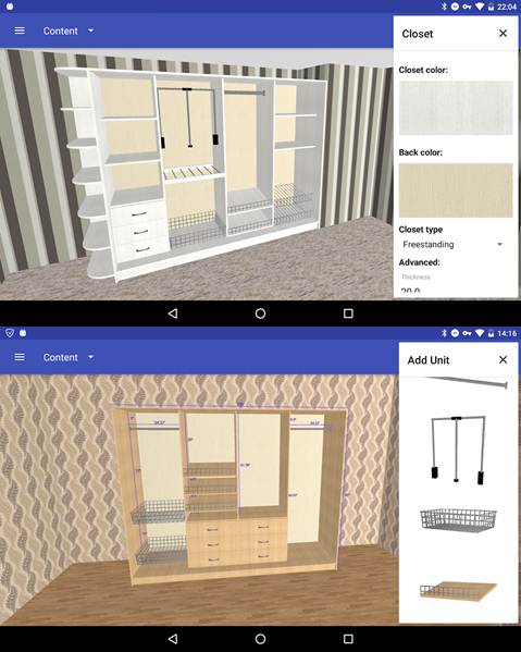 Descargar Closet Planner 3D 】 Una app para diseñar el closet ideal