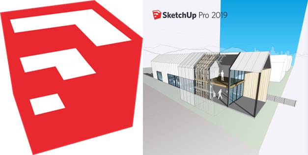 logo e inicio del programa sketchup