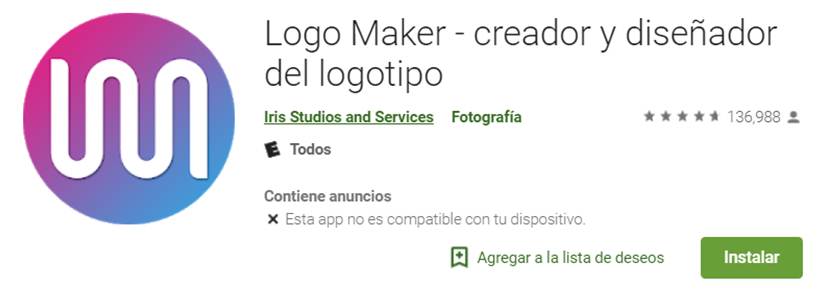 logo maker en google play store