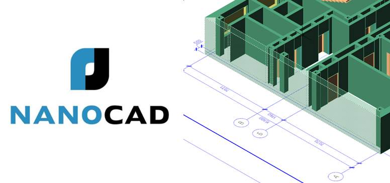 logo y maqueta hecha en nanocad