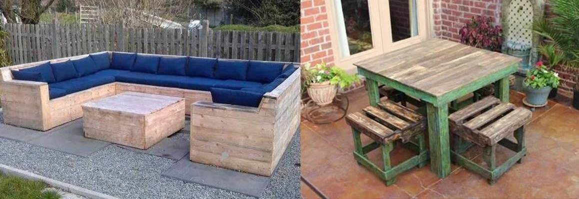 referencias de diseño en muebles de palets