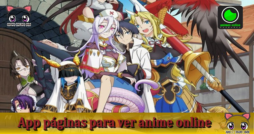 App páginas para ver anime online