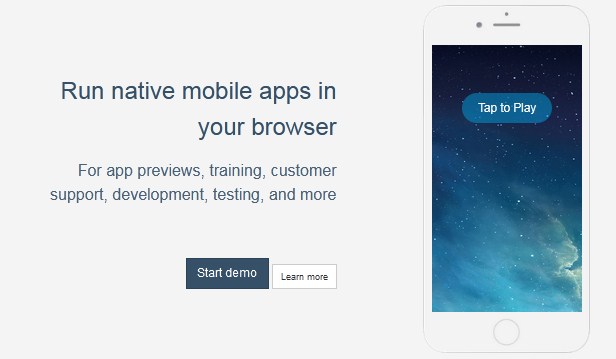 appetize apps de Apple IOS en Android usando emulador IOS