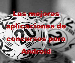 Apps Concursos para android