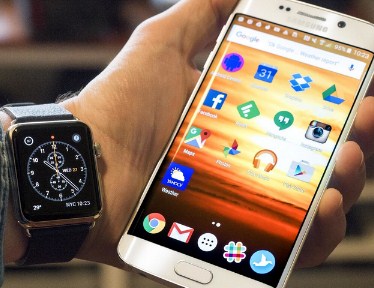 Apple Watch con un teléfono Android
