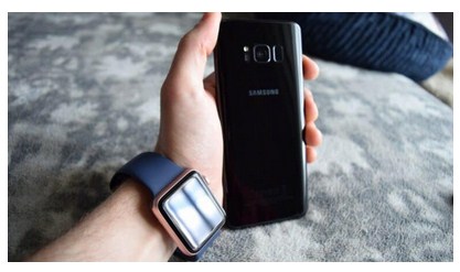 Apple Watch con un teléfono Android