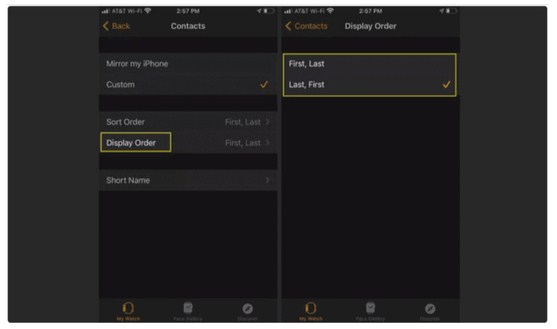añadir amigos en el Apple Watch