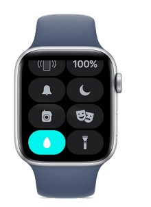 nadar o ducharme con mi Apple Watch