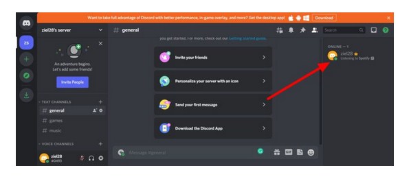 spotify y discord