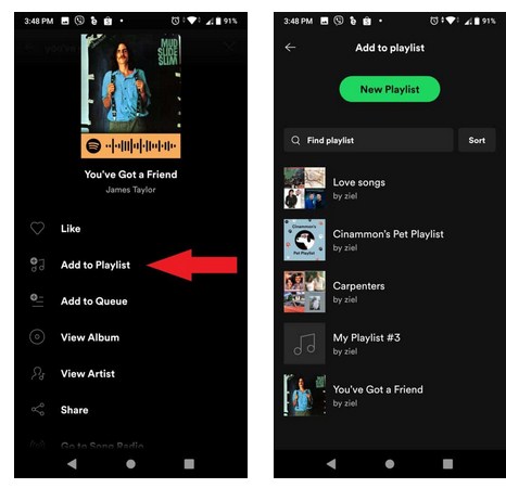 lista de reproducción de Spotify